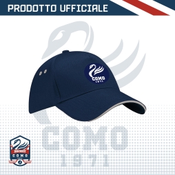 CAPPELLINO CON VISIERA UFFICIALE HOCKEY COMO